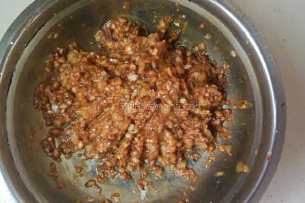 香菇塞肉的做法图解4
