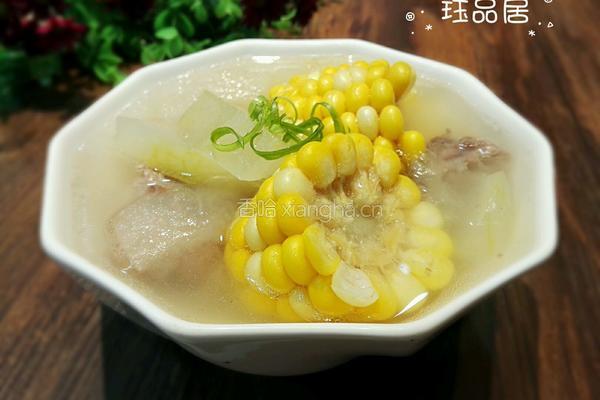冬瓜排骨玉米汤的做法图解8
