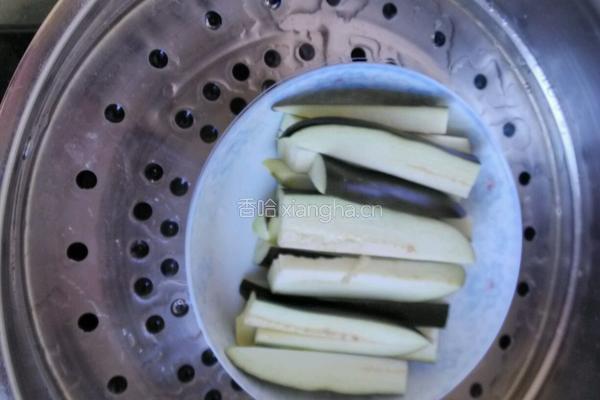 蒜末茄子的做法图解2
