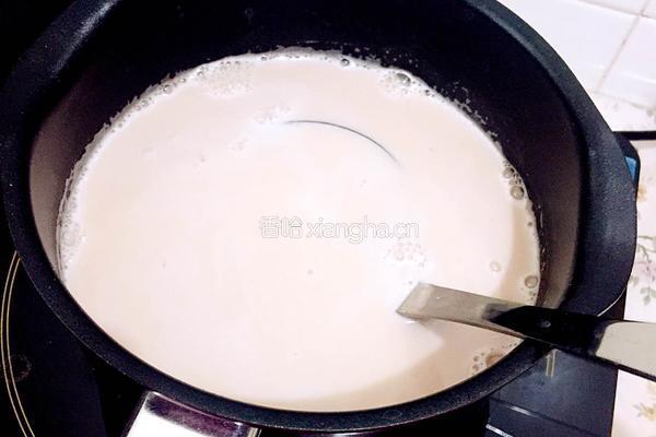 牛奶燕麦红豆粥的做法图解7