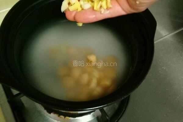 瑶柱瘦肉粥的做法图解3