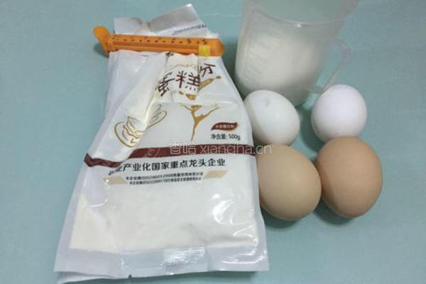 无水蛋糕的做法图解1