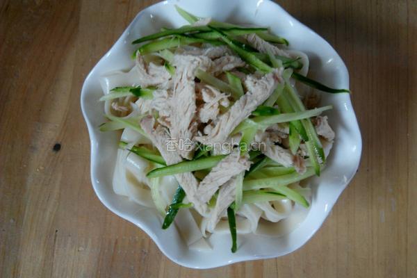 鸡丝凉面的做法图解6