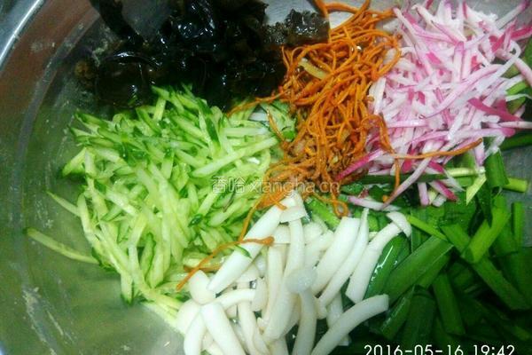 蘑菇莜面鱼鱼的做法图解11