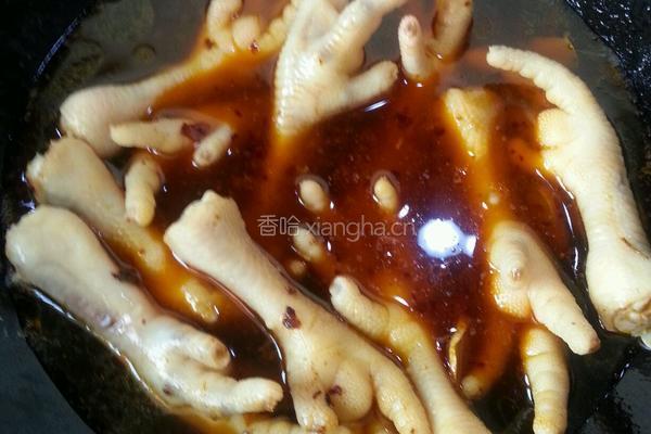 卤鸡爪的做法图解6