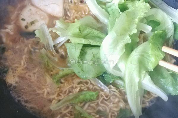 煮方便面的做法图解4