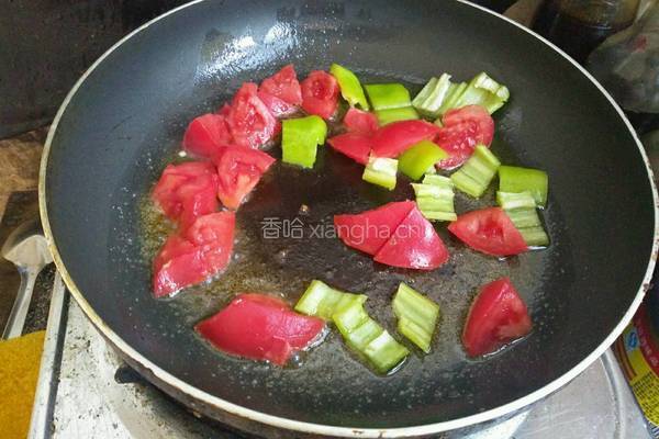 西红柿土豆片的做法图解4