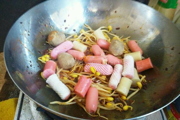 酸辣土豆粉的做法图解6
