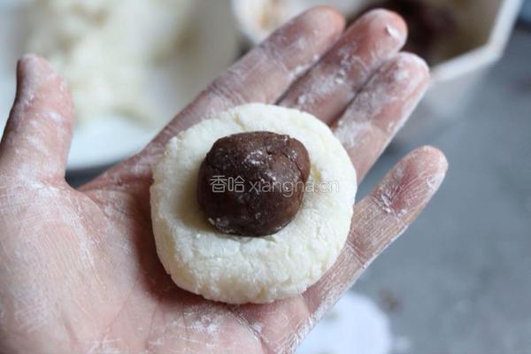 山药枣泥糕的做法图解7