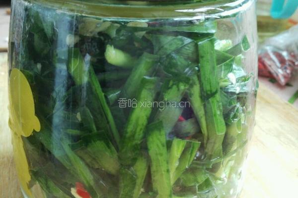 腌韭菜的做法图解7