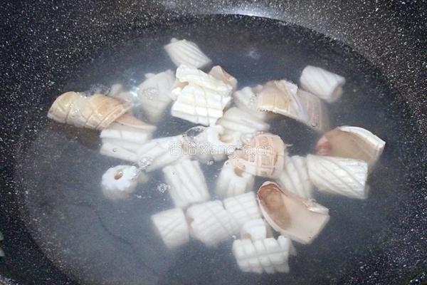 爆炒魷魚的做法图解3