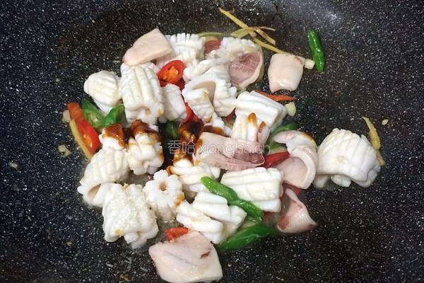 爆炒魷魚的做法图解7
