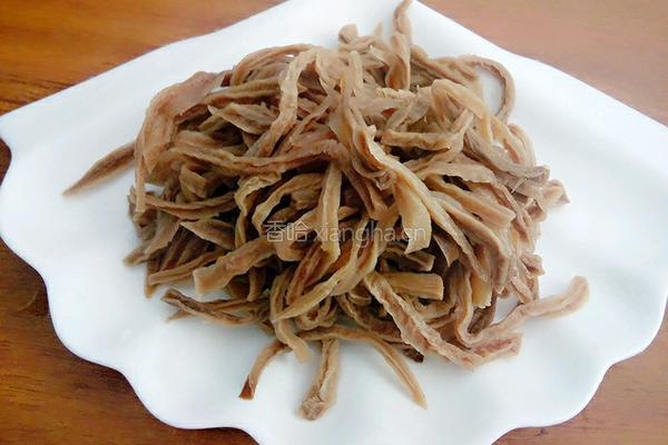 肉炒萝卜干的做法图解4