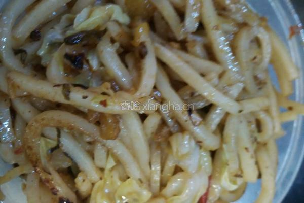 炒饵丝的做法图解9