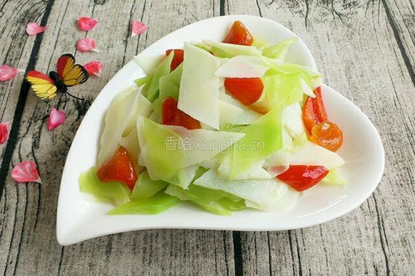 莴笋炒山药的做法图解7