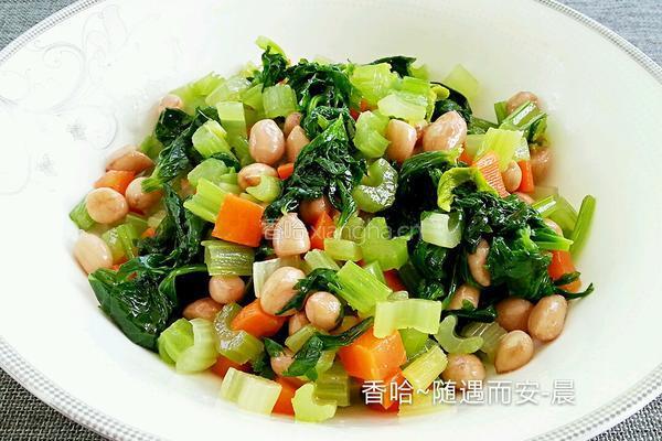 芹菜花生米的做法图解17