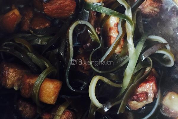 海带红烧肉的做法图解8
