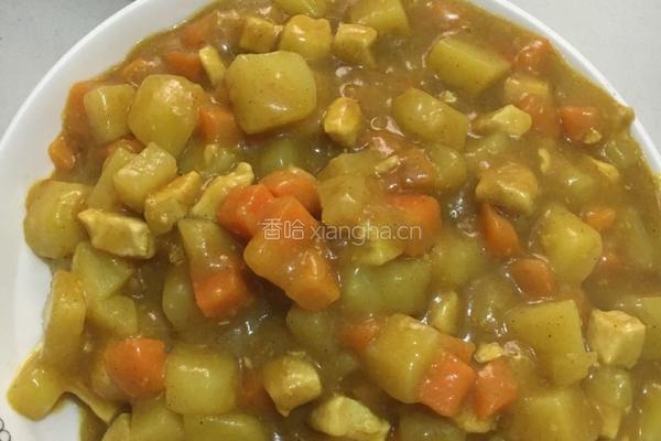咖喱土豆鸡块的做法图解8