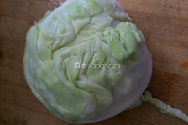 爆炒卷心菜的做法图解1