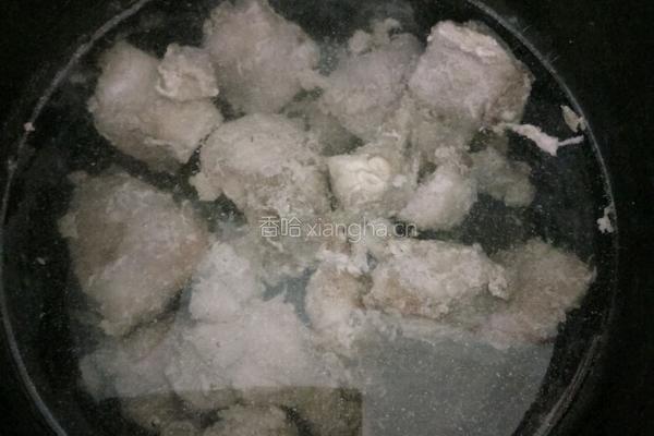 萝卜山药炖排骨的做法图解5