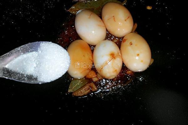红烧鸡蛋的做法图解5