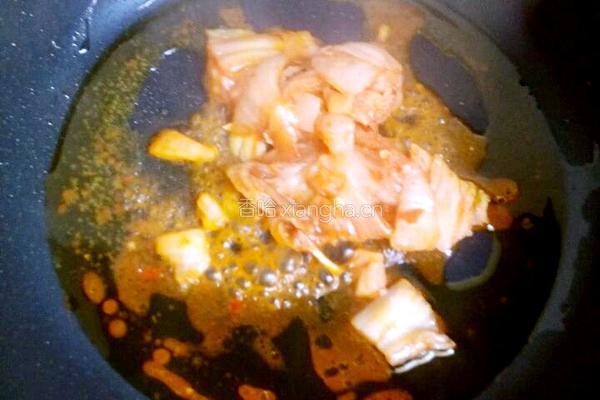 韩式泡菜炒饭的做法图解2