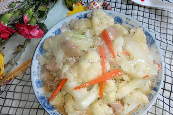 素炒菜花的做法图解10