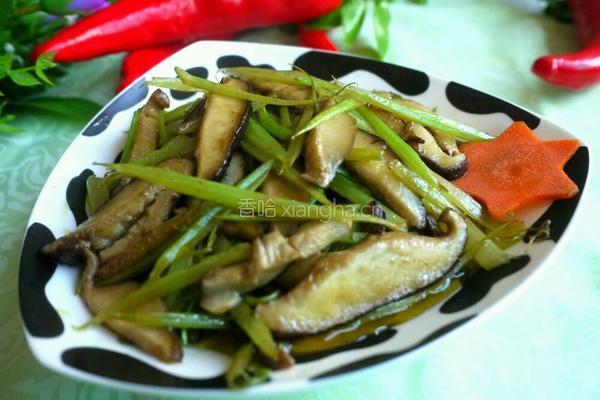 素炒香菇芹菜的做法图解7