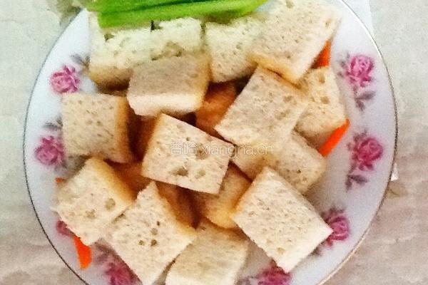 农家柴火豆腐的做法图解1