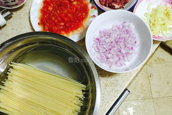 快速意面，番茄意大利面的做法图解2