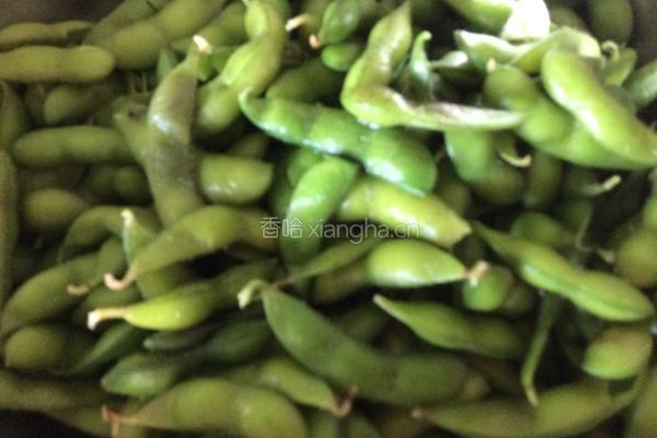 五香水煮毛豆的做法图解2