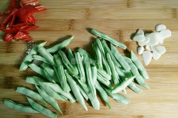 清炒四季豆的做法图解3