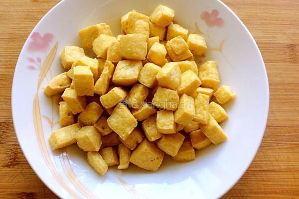 油菜豆腐的做法图解4
