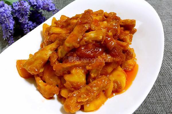 咕咾肉菠萝的做法图解8