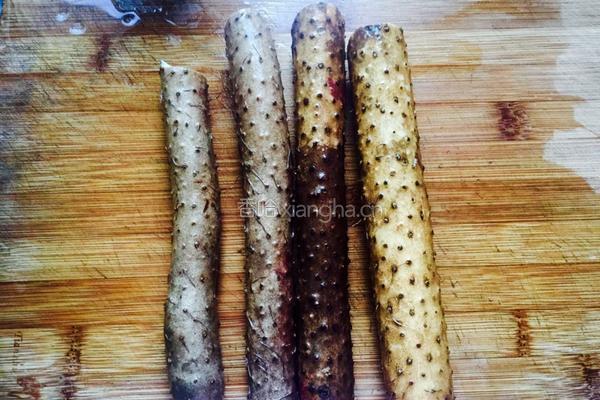 蓝莓果酱山药泥的做法图解1