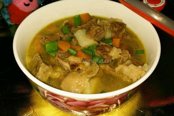 山药胡萝卜牛肉汤的做法图解5