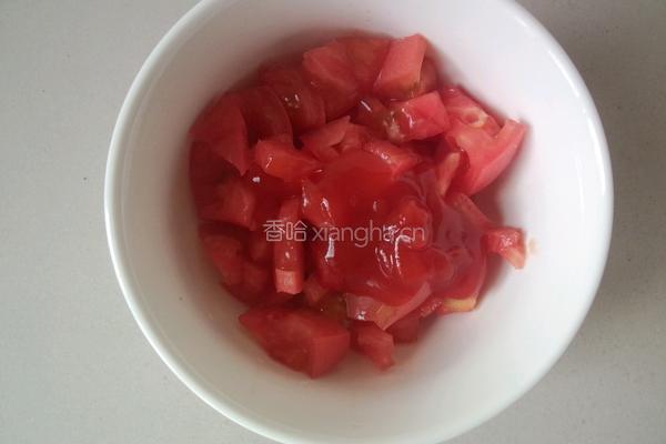 番茄蛋炒饭的做法图解2