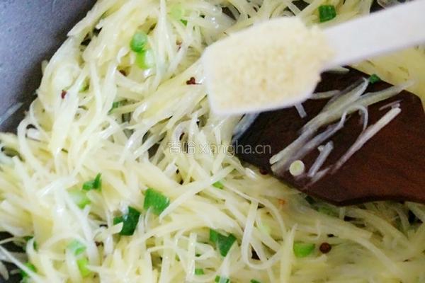 素炒土豆丝的做法图解10
