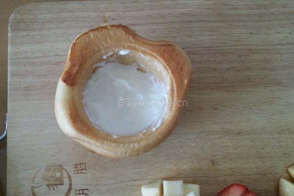 水果酸奶面包碗的做法图解17