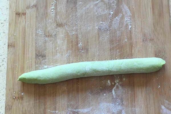 绿玫瑰花卷的做法图解8