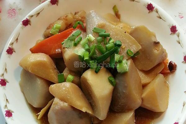 红烧芋头的做法图解5