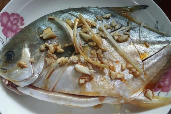 清蒸金鲳鱼的做法图解3