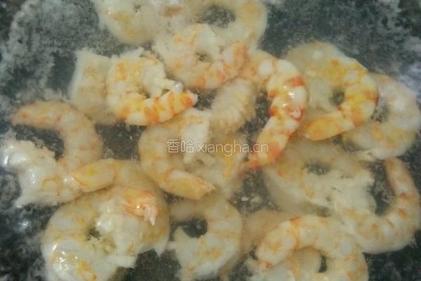凉拌苦瓜虾仁的做法图解4
