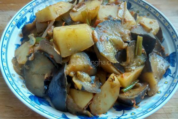 土豆烧茄子的做法图解11