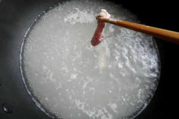 滑肉汤的做法图解4