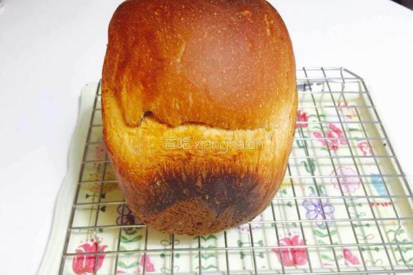 面包机版红糖吐司的做法图解7