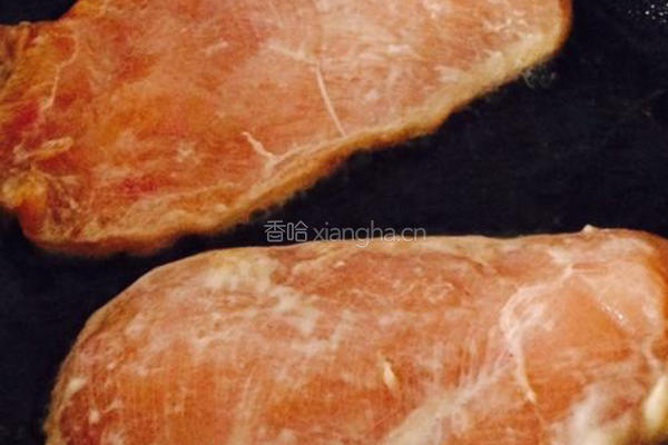 香煎鸡胸肉的做法图解4