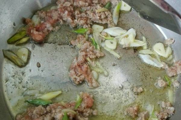 茄丁打卤面的做法图解7