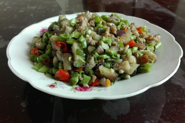 茄子豆角的做法图解9