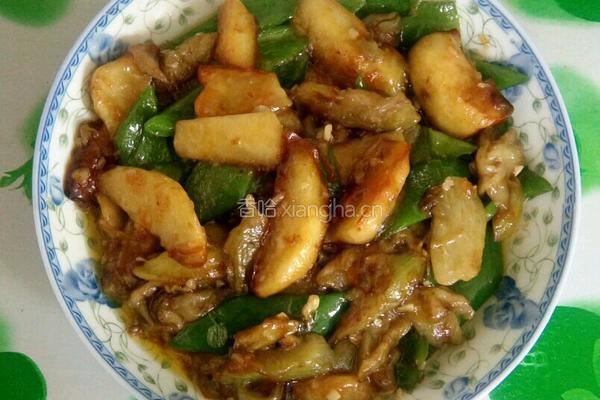少油地三鲜的做法图解6